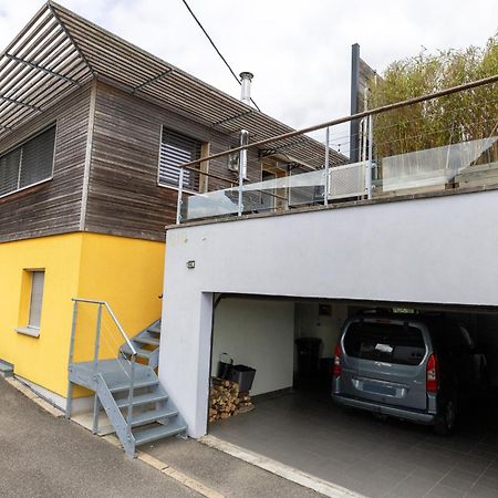 Agréable maison à la campagne Schlierbach Exterior foto